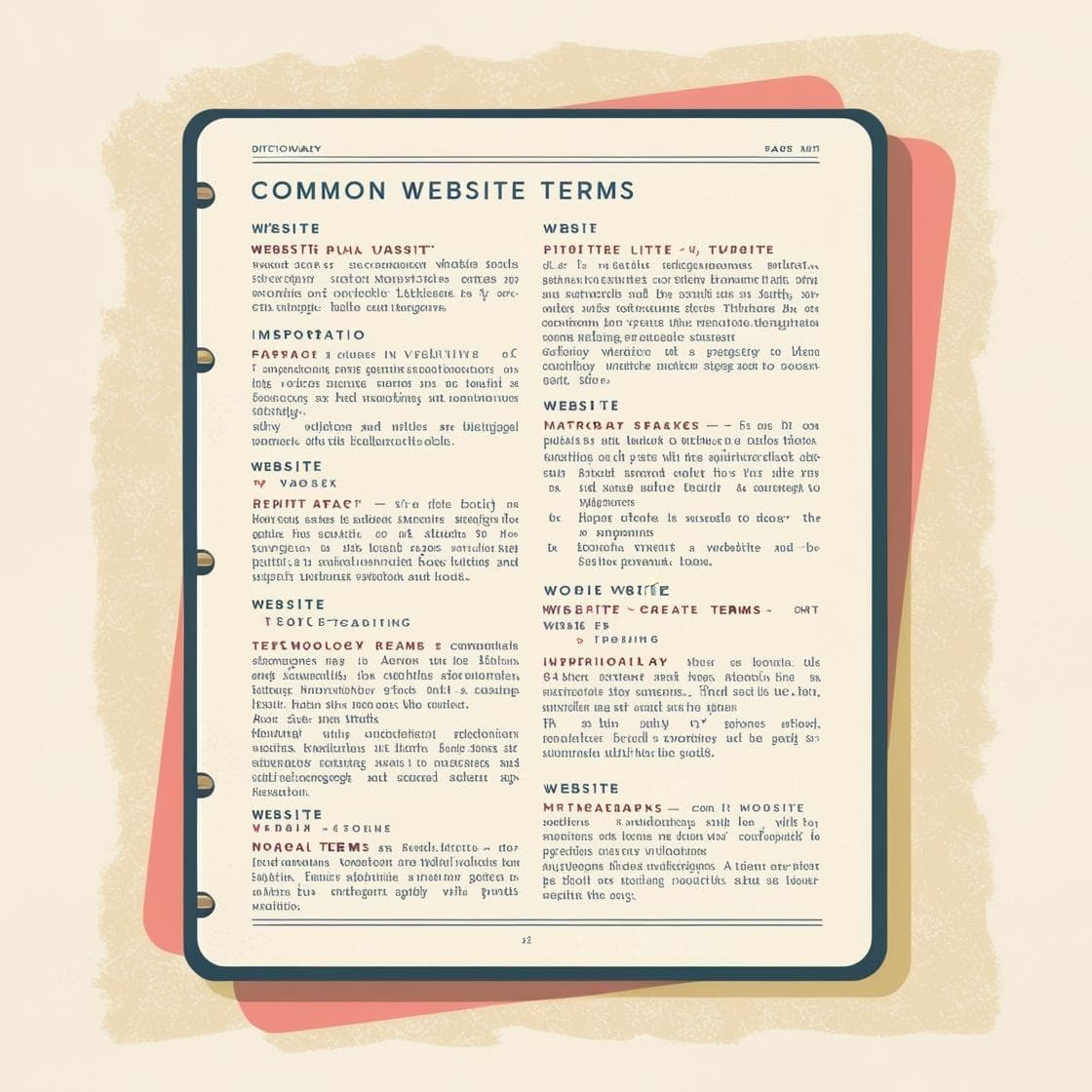 Essential Website Terms For Beginners 