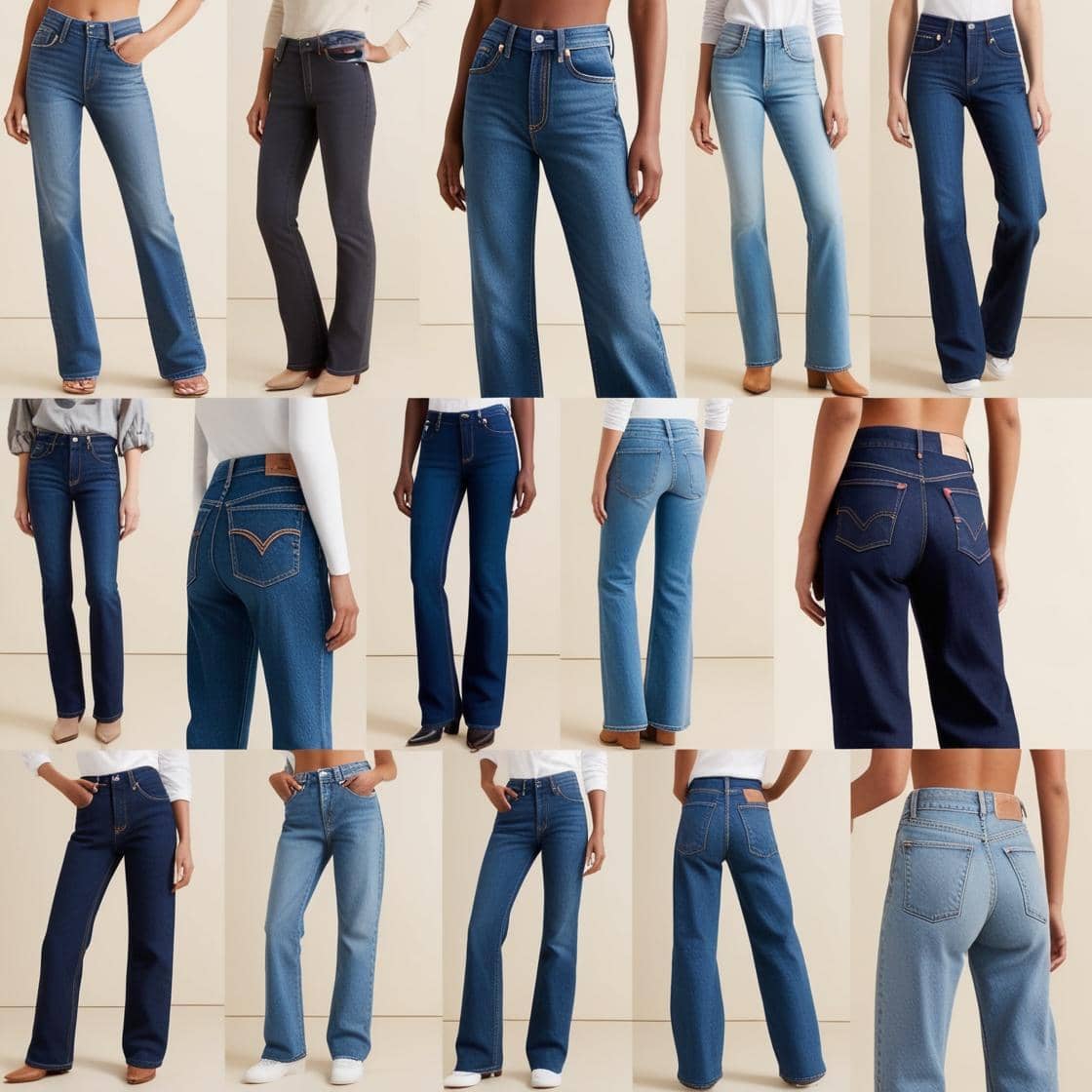 various styles of jeans various styles of jeans
