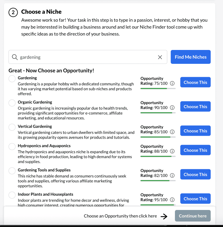Wealthy Affiliate finding a niche Wealthy Affiliate finding a niche