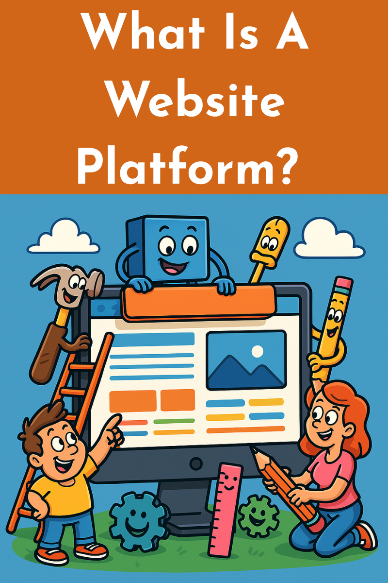 What is a website platform1