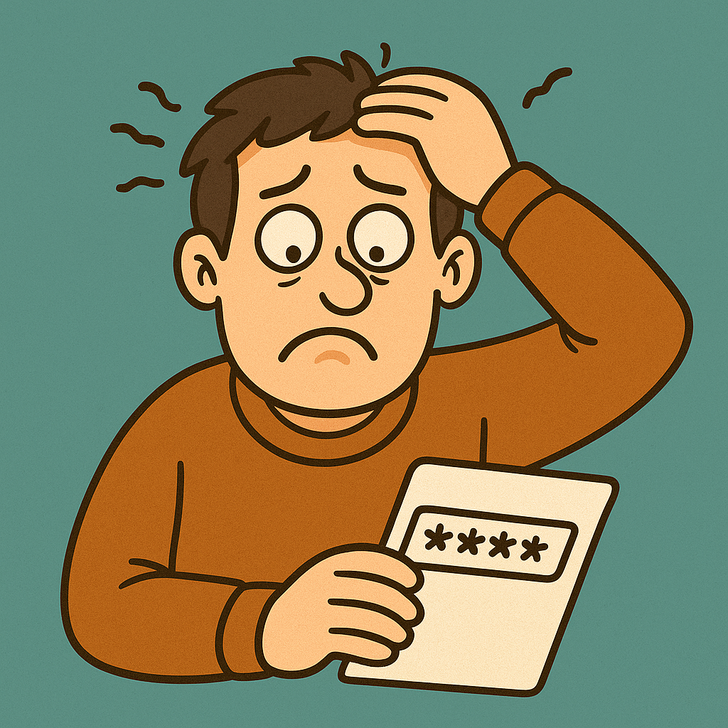 Forgotten password