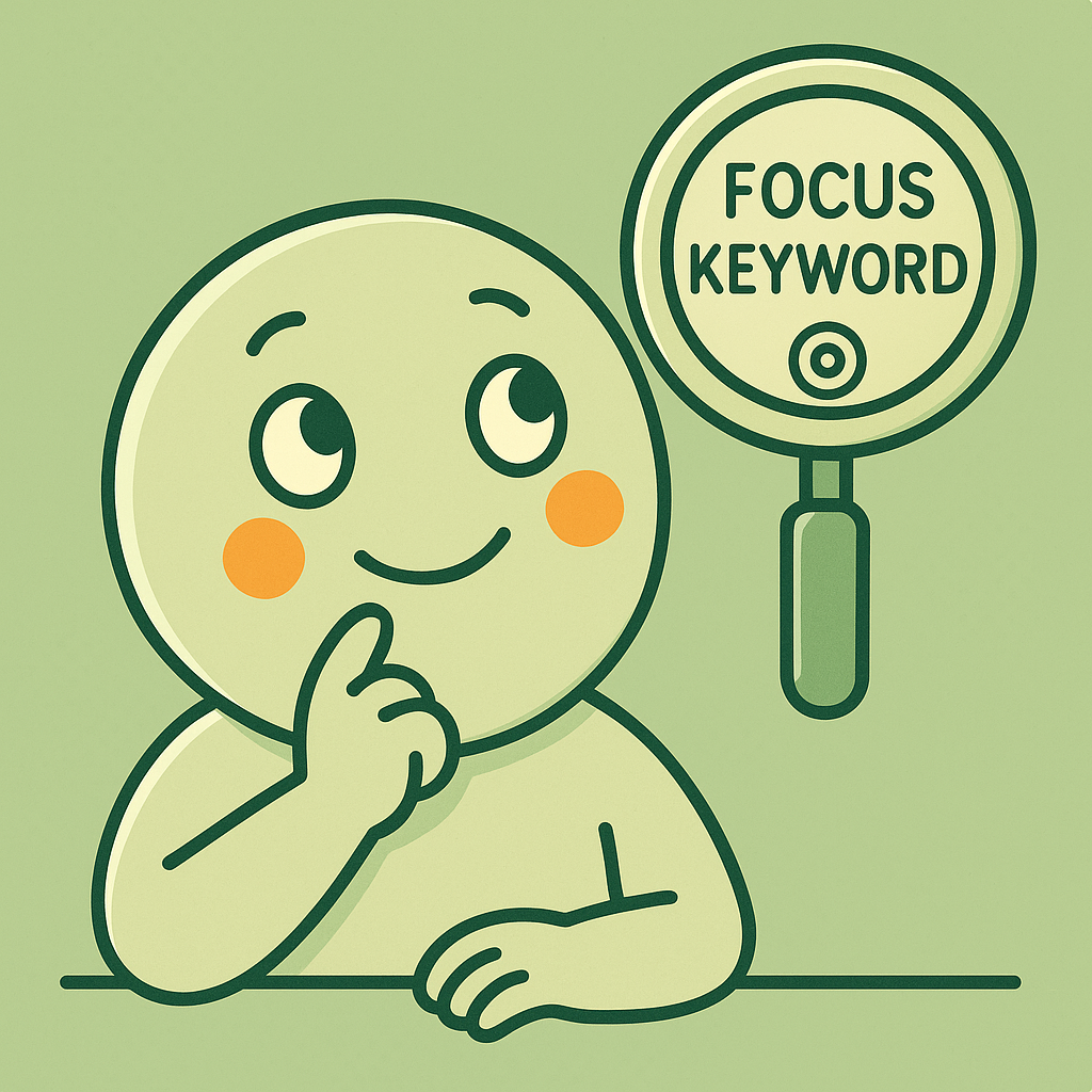 how to choose a focus keyword