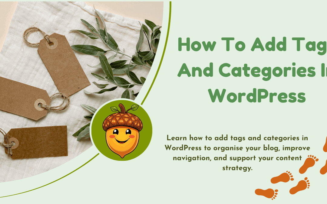 How to Add Tags and Categories in WordPress
