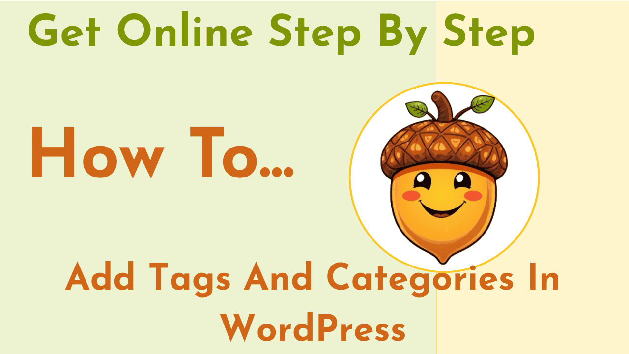 How to add Tags and Categories in WordPress