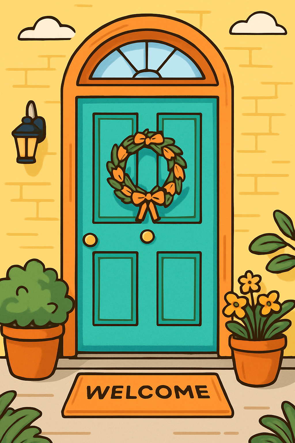 How to create a contact page | Front door A symbolic open door to represent website contact|how to create a contact page