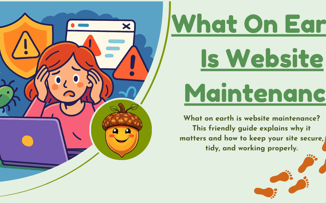 What On Earth Is Website Maintenance