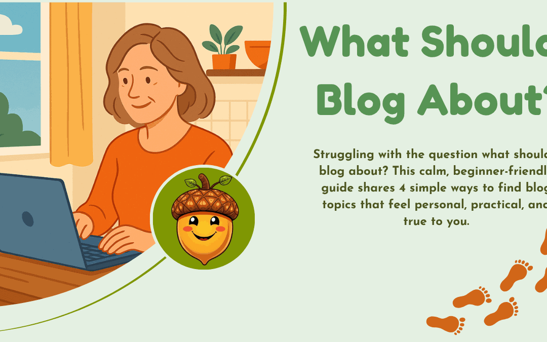 What Should I Blog About?