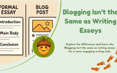 Blogging Isn’t The Same As Writing Essays