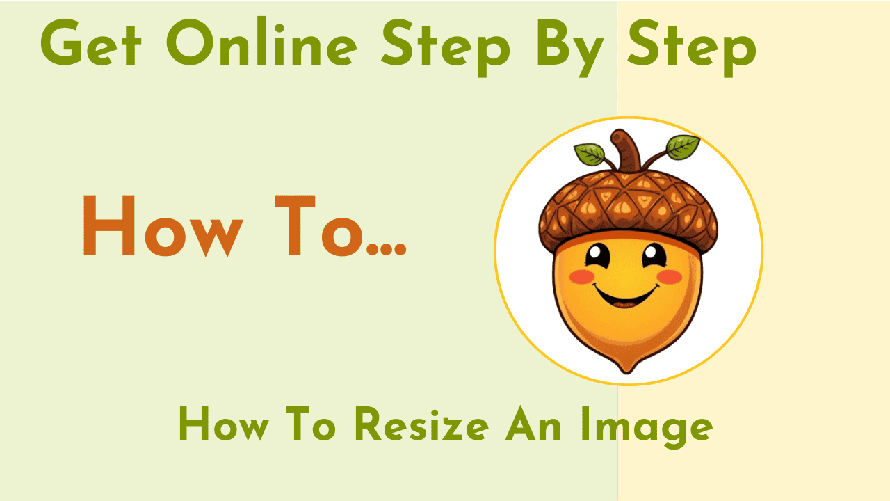 How To resize an image How To resize an image for video