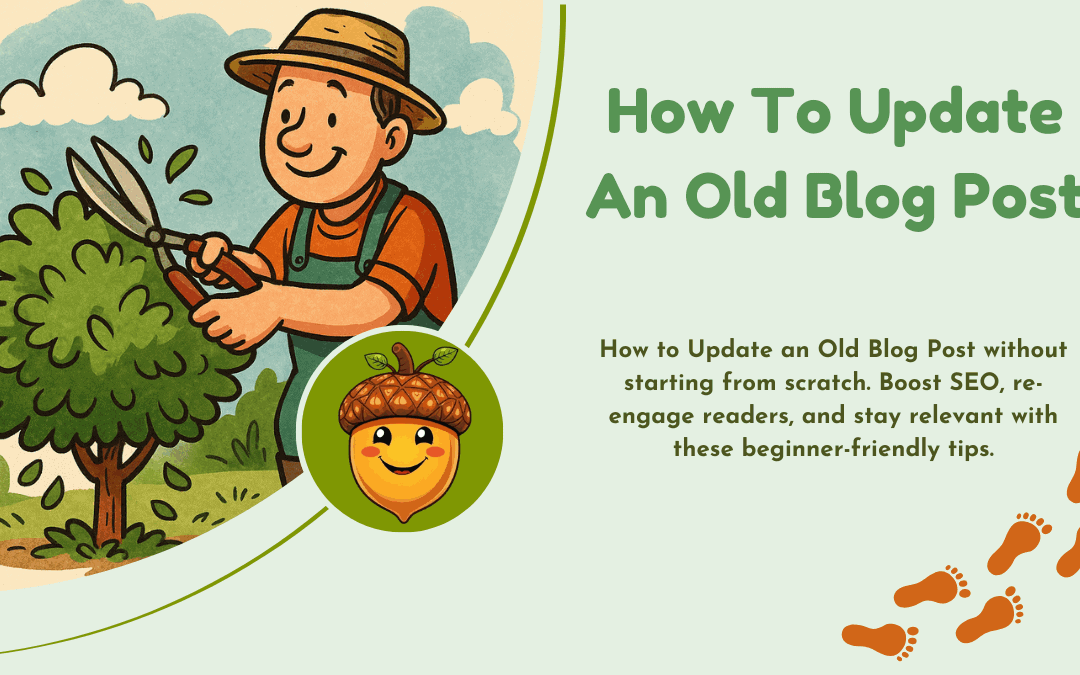 How to Update an Old Blog Post