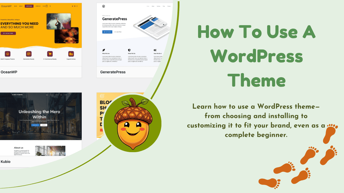 How To Use a WordPress Theme - Get Online Step-By-Step