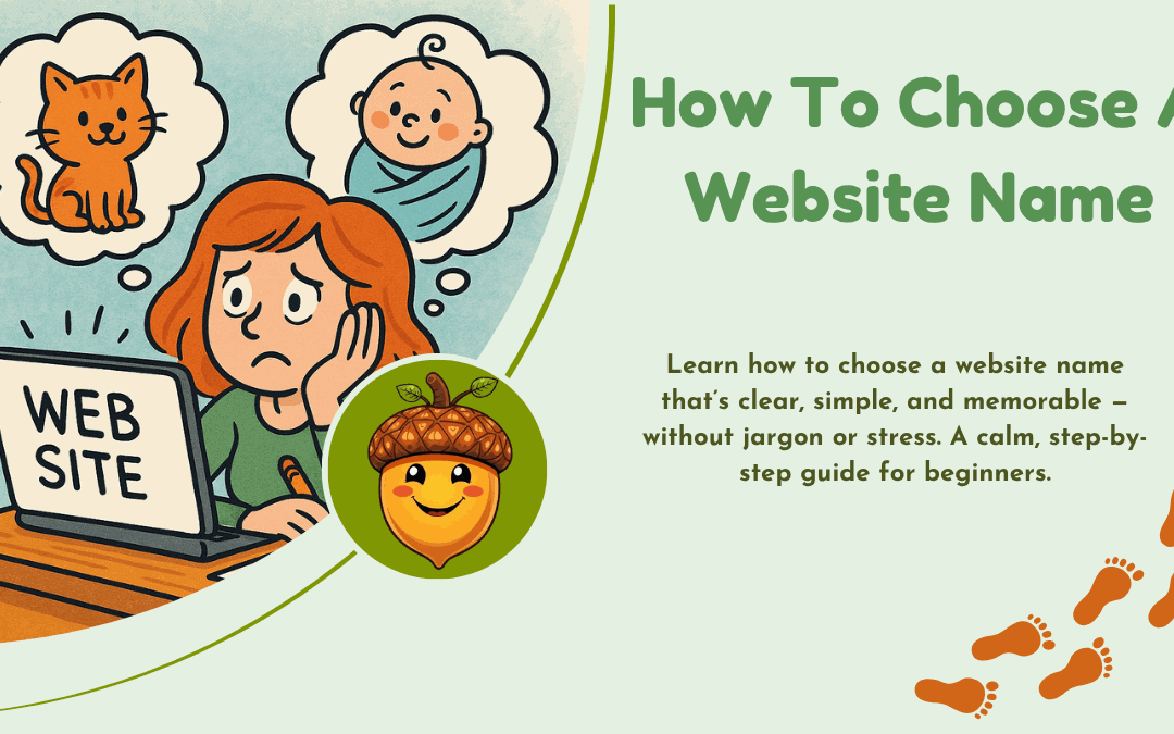 How to Choose a Website Name That People Remember