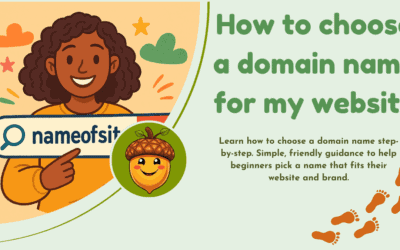 How to choose a domain name for my website