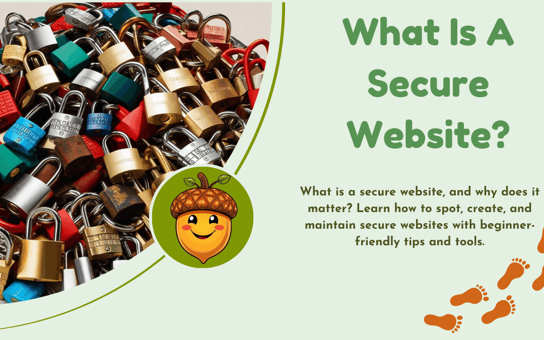 What is a secure website?