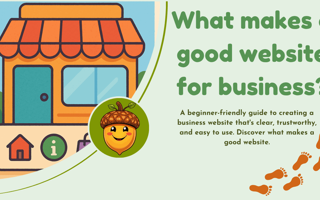 What makes a good website for business?
