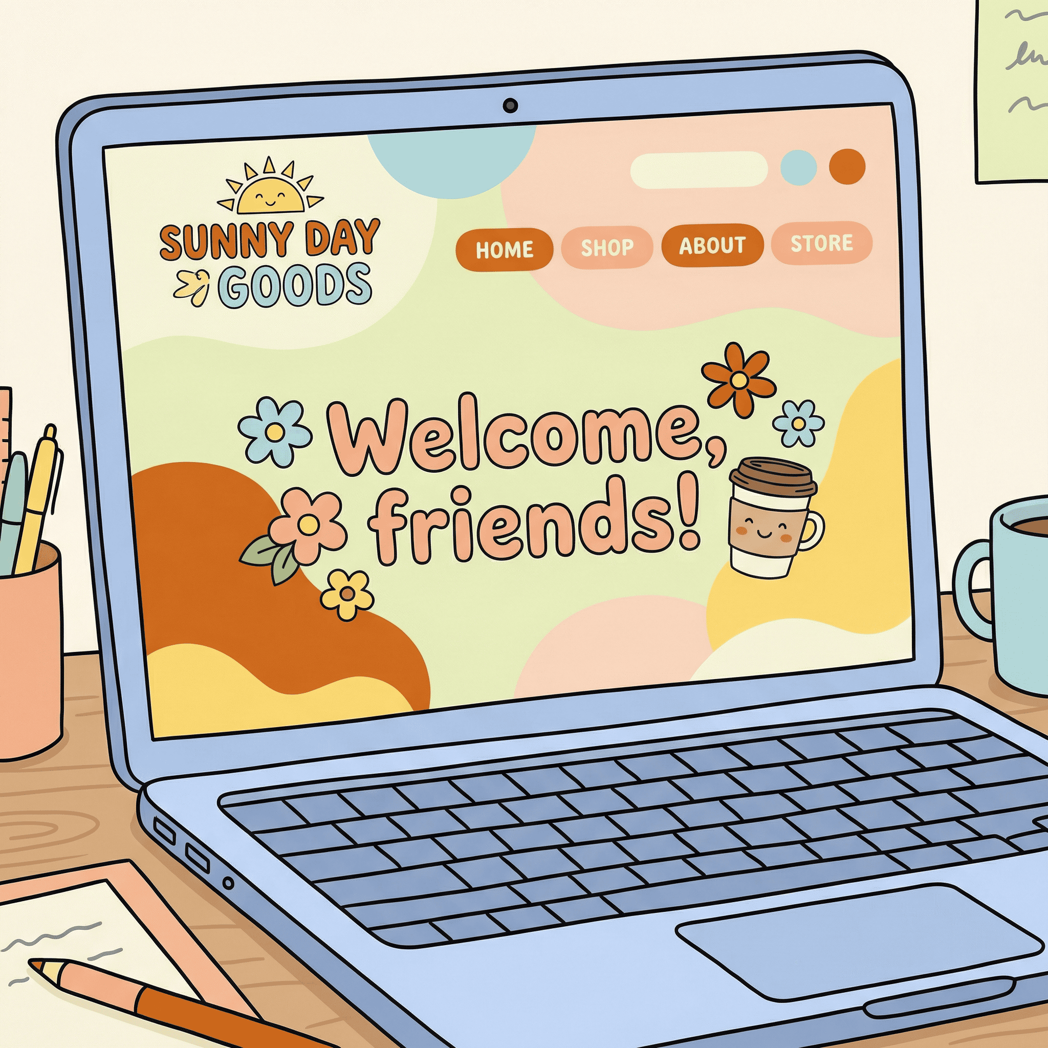 Website home screen | What are the 5 key pages every small business website needs Website home screen | What are the 5 key pages every small business website needs