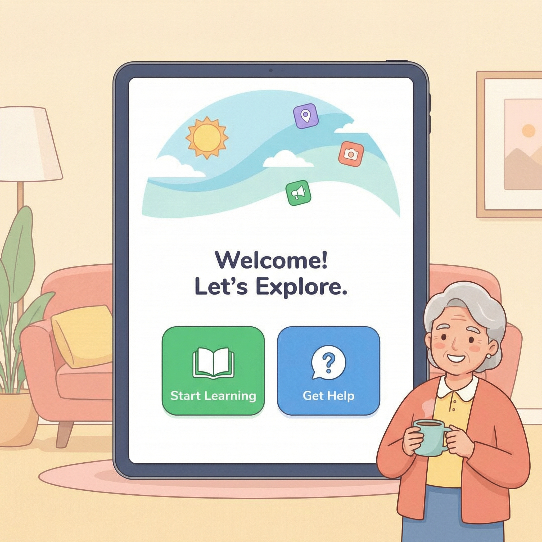 What makes a goof homepage  | Homescreen